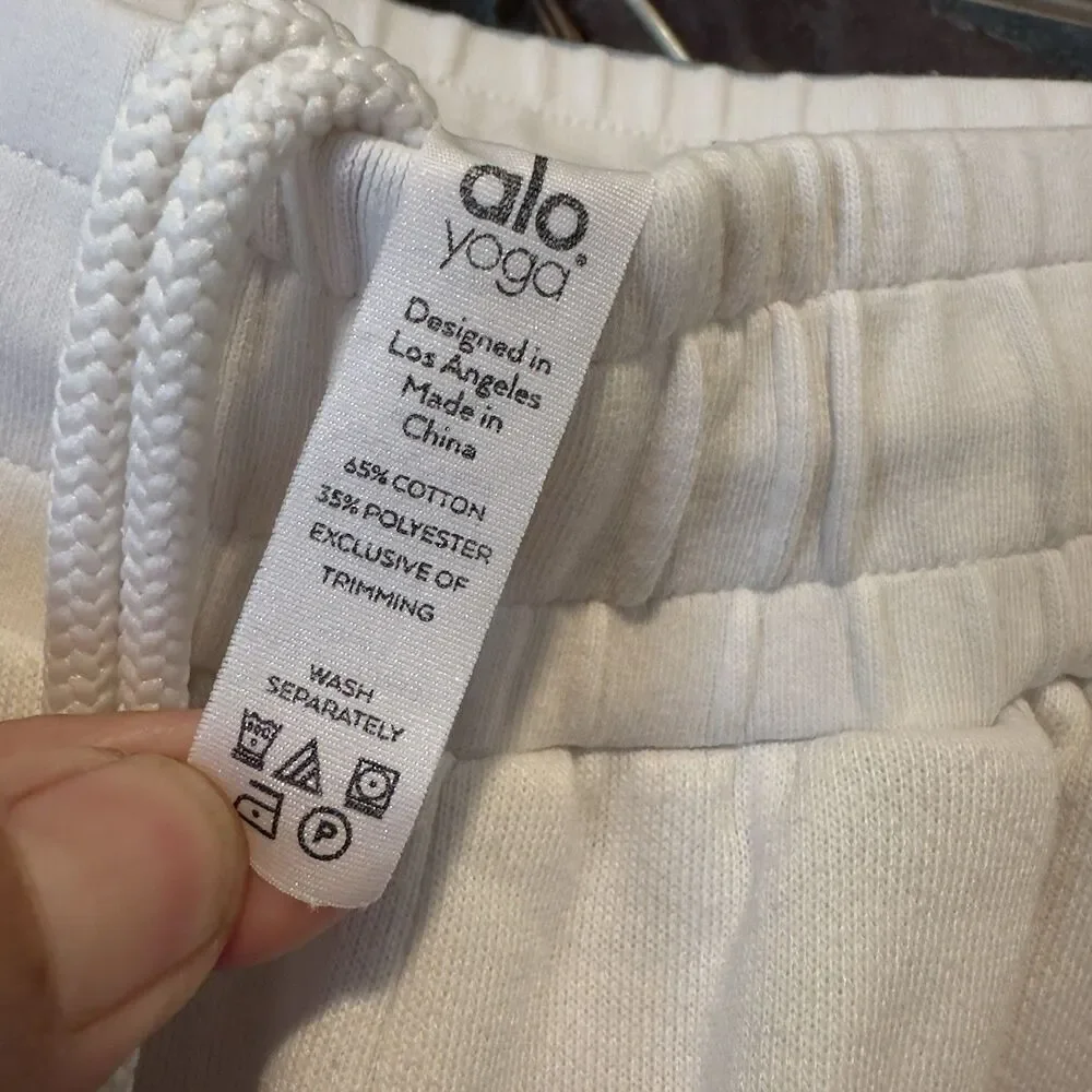 Alo Courtside Tearaway Snap Fleece Pant - Women’s xS‎